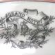 Old serving dish from the Grand Hôtel de Bruxelles