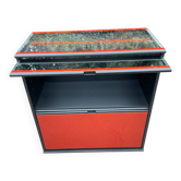 Ludovico Acerbis designer bar cabinet from the 80s