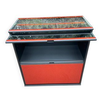 Ludovico Acerbis designer bar cabinet from the 80s
