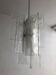 Glass Ceiling Lamp Model LS199 by Carlo Nason for Mazzega, 1970s