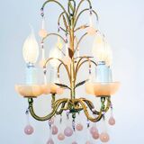 Murano Drop Pendant Light 1930s