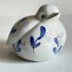 Oiseau vintage en porcelaine chinoise