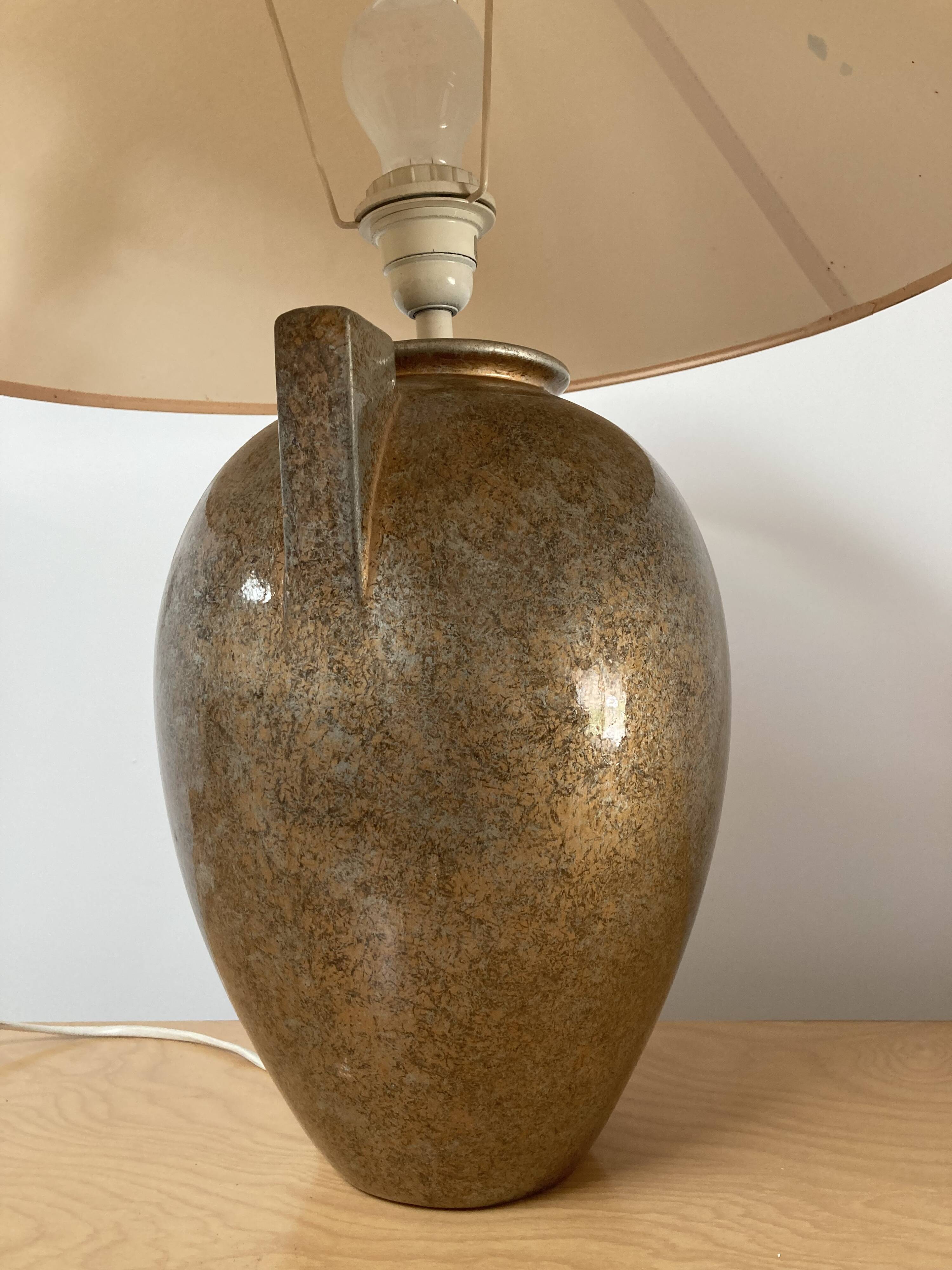 Lamp design house mathias paris vintage ceramic