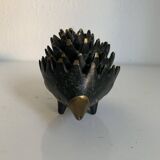 Vintage 1950s hedgehog ashtrays by Walter Bosse for Hertha Baller