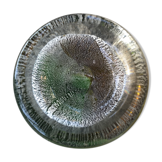 cendrier en verre soufflé -Murano