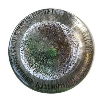 blown glass ashtray -Murano