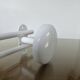 Wall coat rack in white lacquered metal with 2 hooks, 1970s