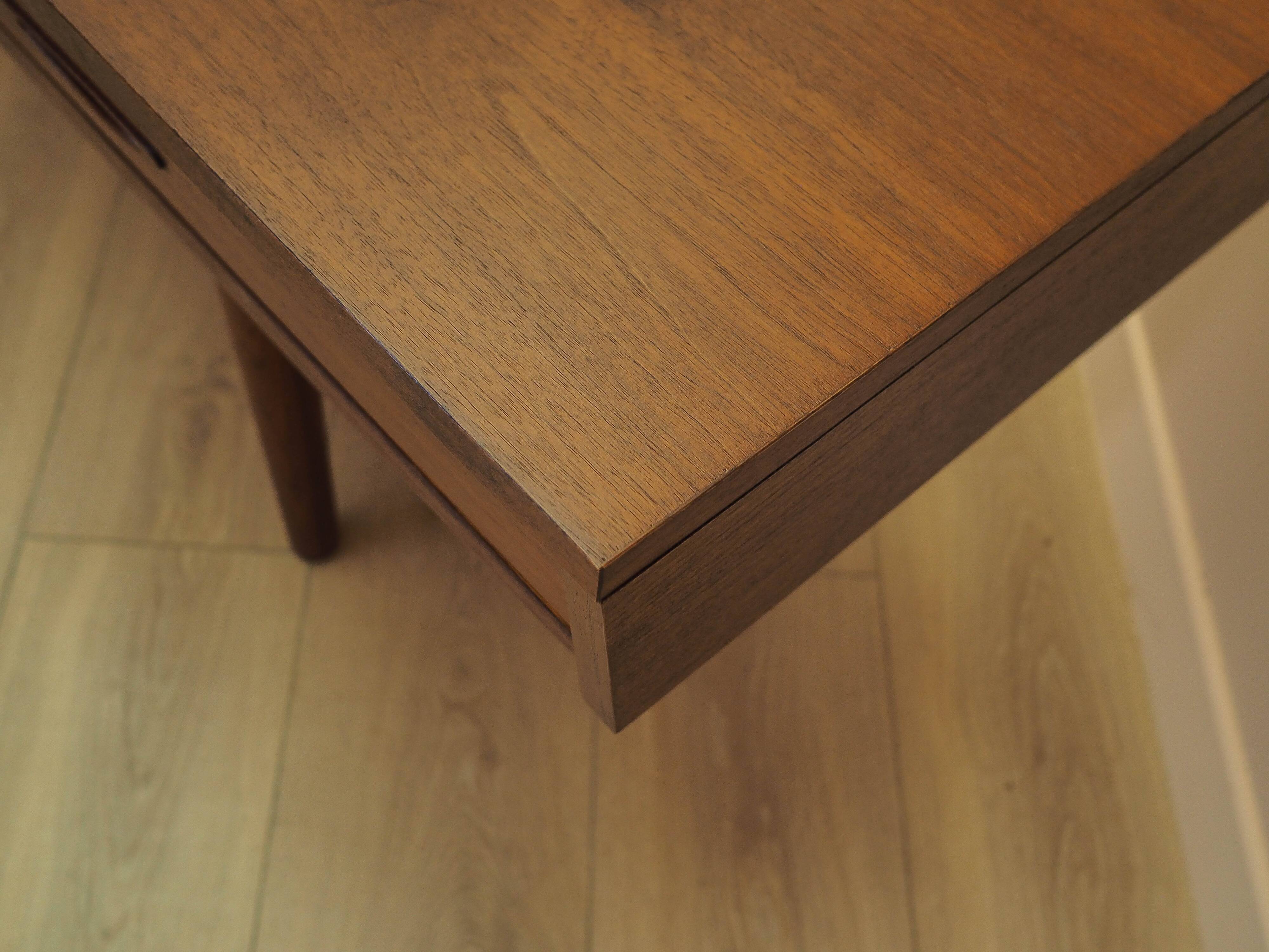 Danish teak sideboard 1970s – three drawers, mid-century modern