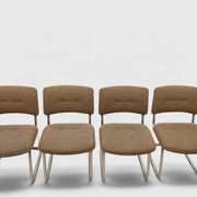 Set of 4 cantilever chairs – 1980s
