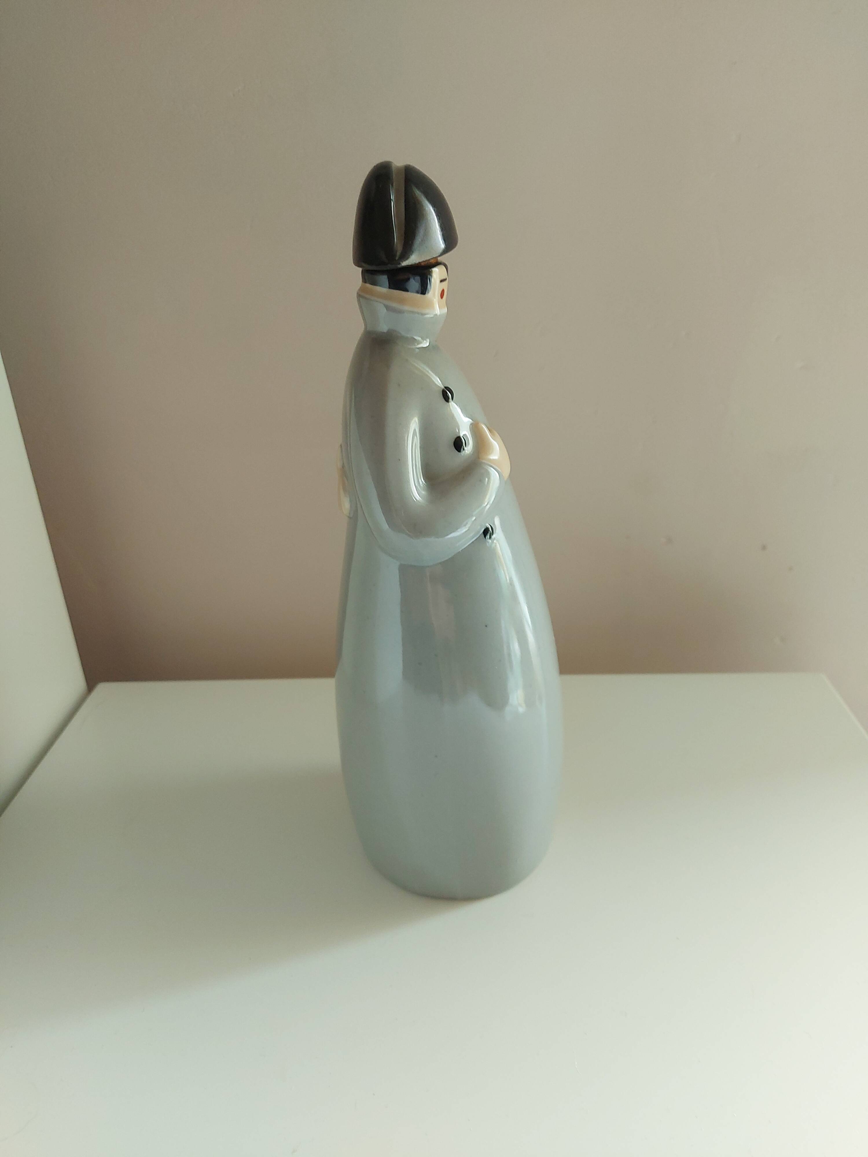 Ceramic bottle, robj, napoleon