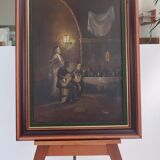 Oil painting - Fado - Painter Teixeira Cardoso.