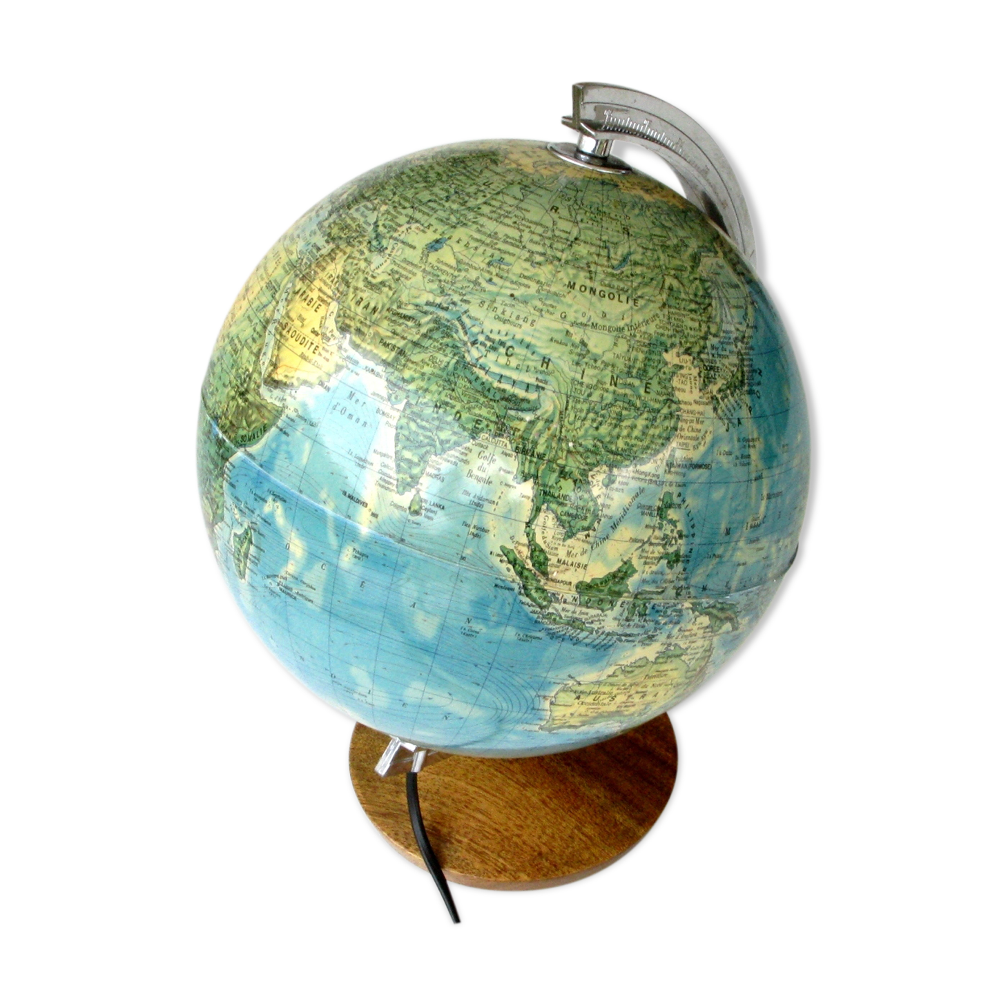 World Map luminous terrestrial globe