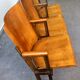 Suite de 3 fauteuils de cinéma strapontins, 1930