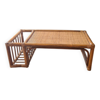 Rattan TV or bed tray