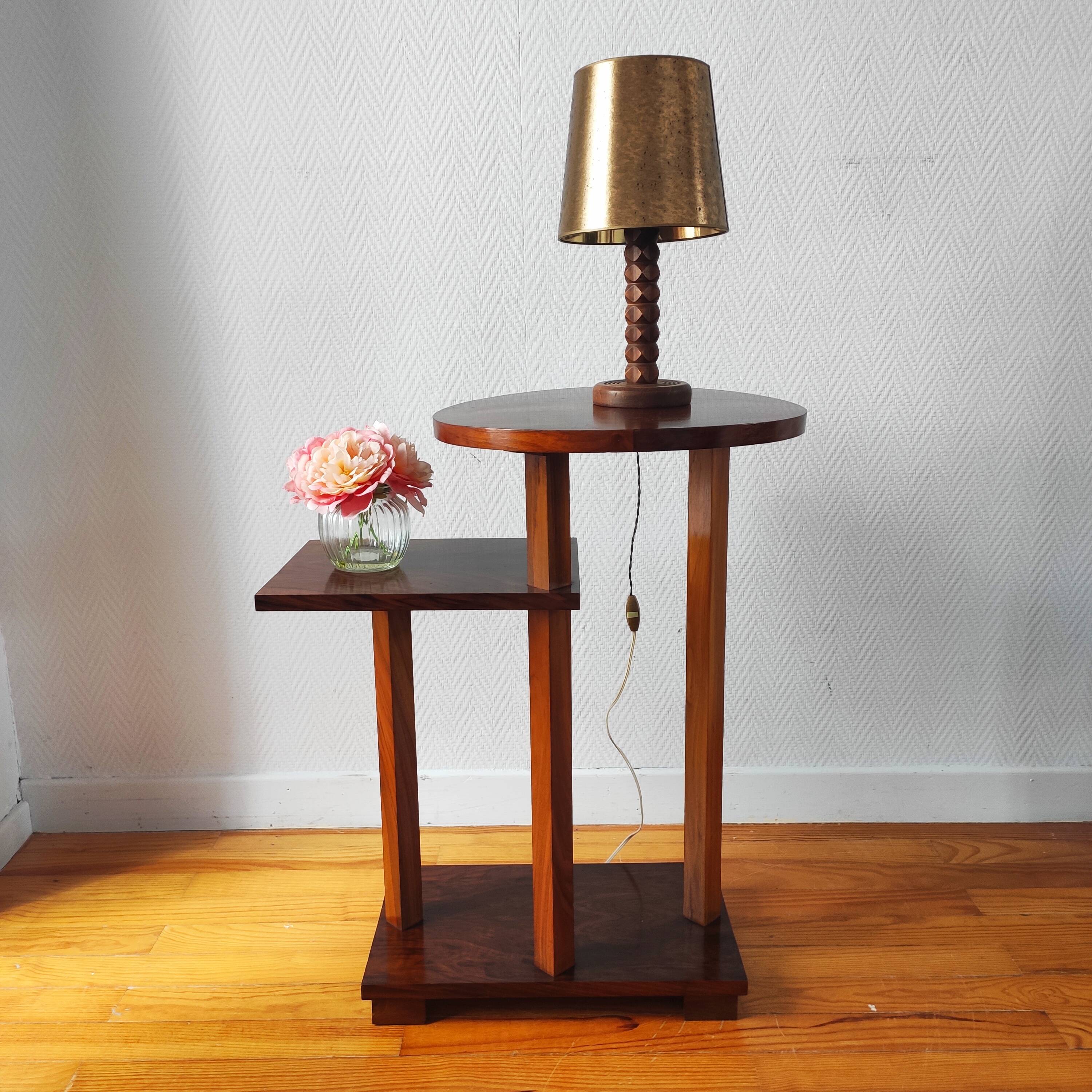Wooden console table – Art Deco style