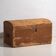 Antique chest with brown patina (c.1920) #49