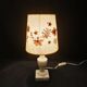 Vintage lamp base - onyx marble foot - blind-day inclusion dried flowers - 1950