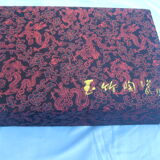 Ancien coffret chinois de luxe, 12  bols porcelaine