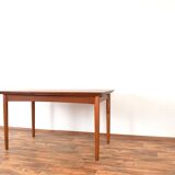 Mid-century Danish teak extendable dining table, 1960s.