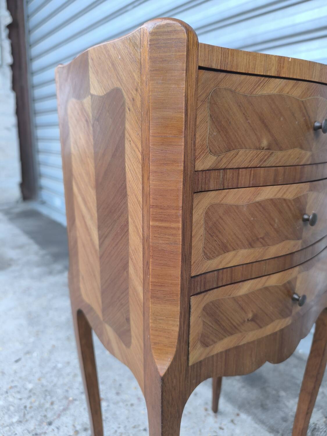 Louis XV style bedside table