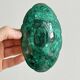 Mini bowls in malachite for jewellery or rings.