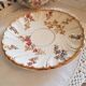 Rare 19th century cup and saucer, Sarreguemines earthenware, Louis XV model