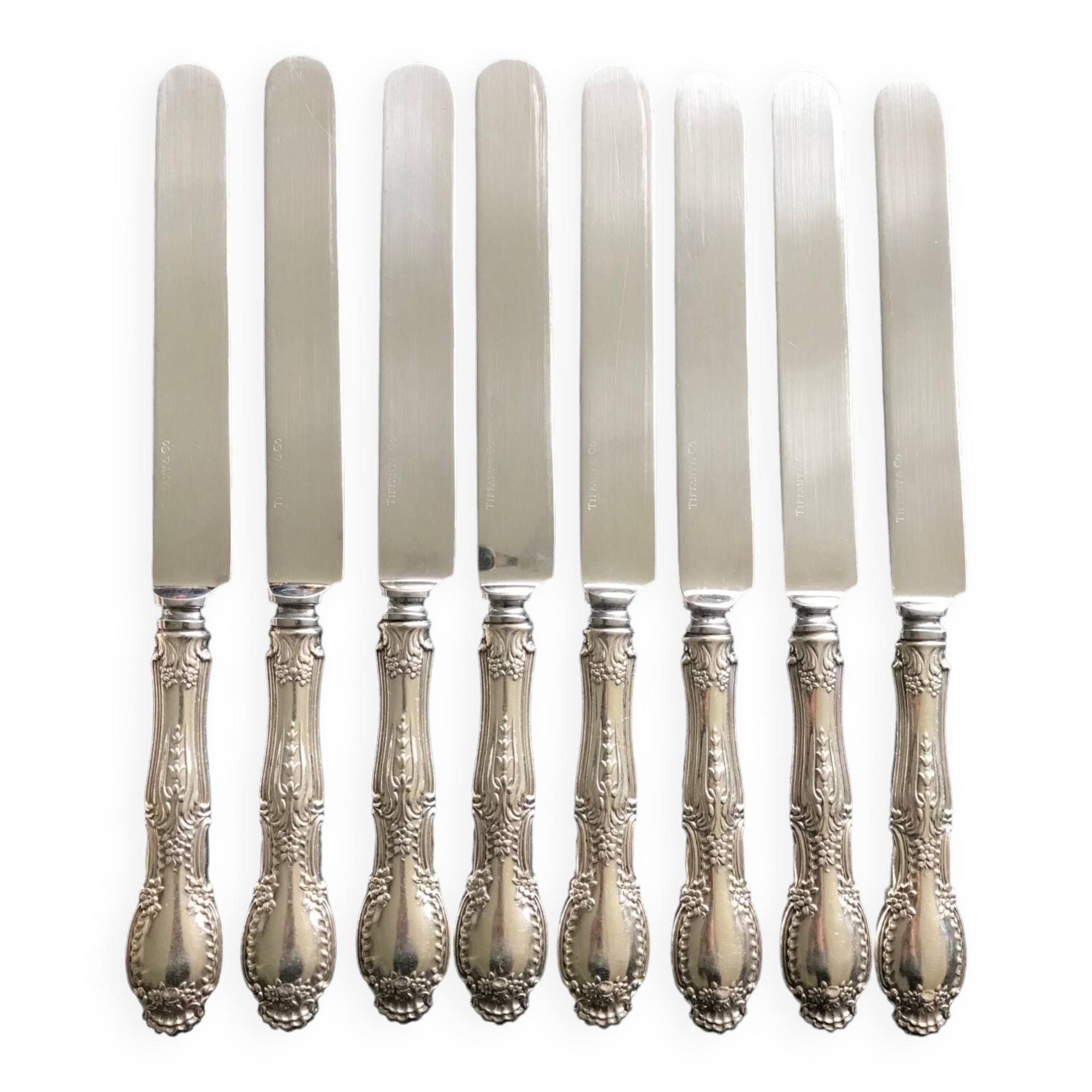 Set of 8 Tiffany & co knives