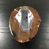 Ashtray in brown agatha