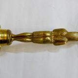 Egyptian standing mirror, made of brass 14x34cm