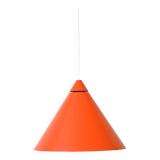 Scandinavian orange pendant lamp