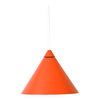 Lampe à suspension scandinave orange