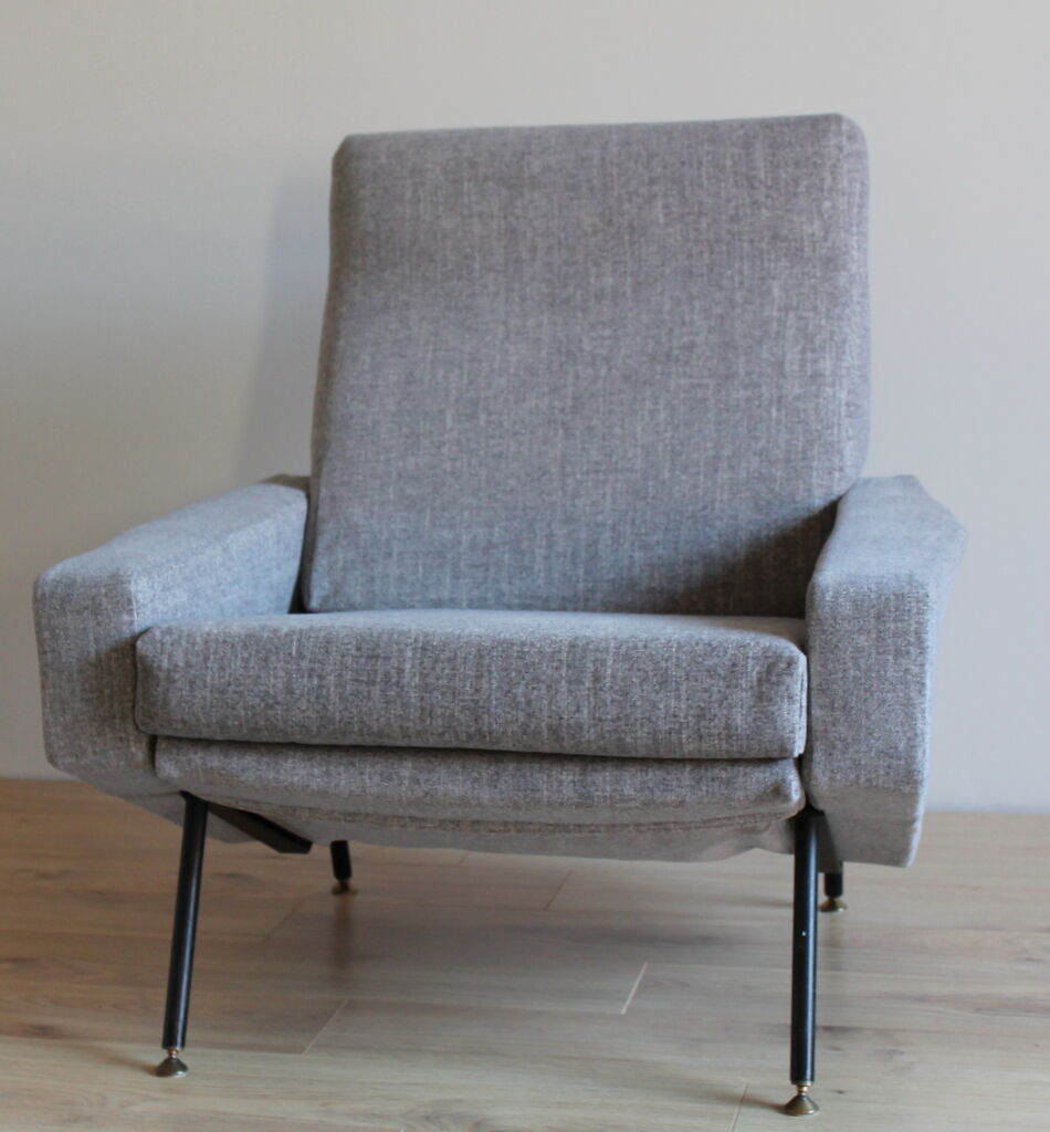 Pair of armchairs Troika by Paul Geoffroy and published by Airborne 50