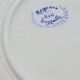 9 Antique KG Lunéville Plates, Regence Model
