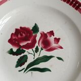 Six mismatched plates iron earth