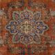 Turkish Anatolian Handmade Vintage Rug 274 cm x 180 cm