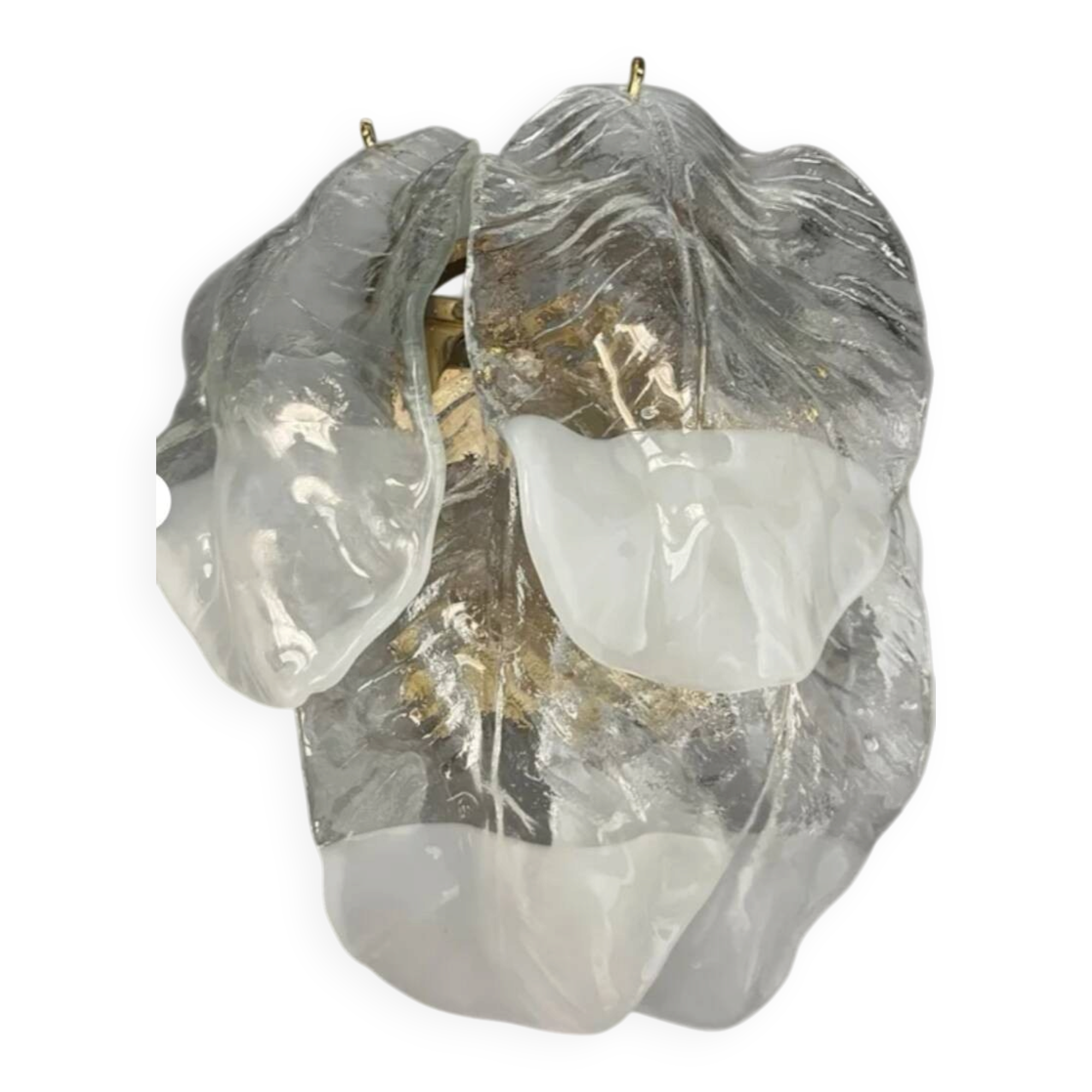 Mazzega wall light in Murano glass, Italy, 1970s.