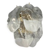 Mazzega wall light in Murano glass, Italy, 1970s.