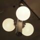 Suspension Sciolari balls in opaline mid century