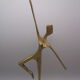 Vintage brass dancer