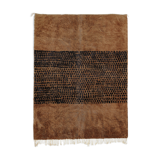 Modern Moroccan carpet brown