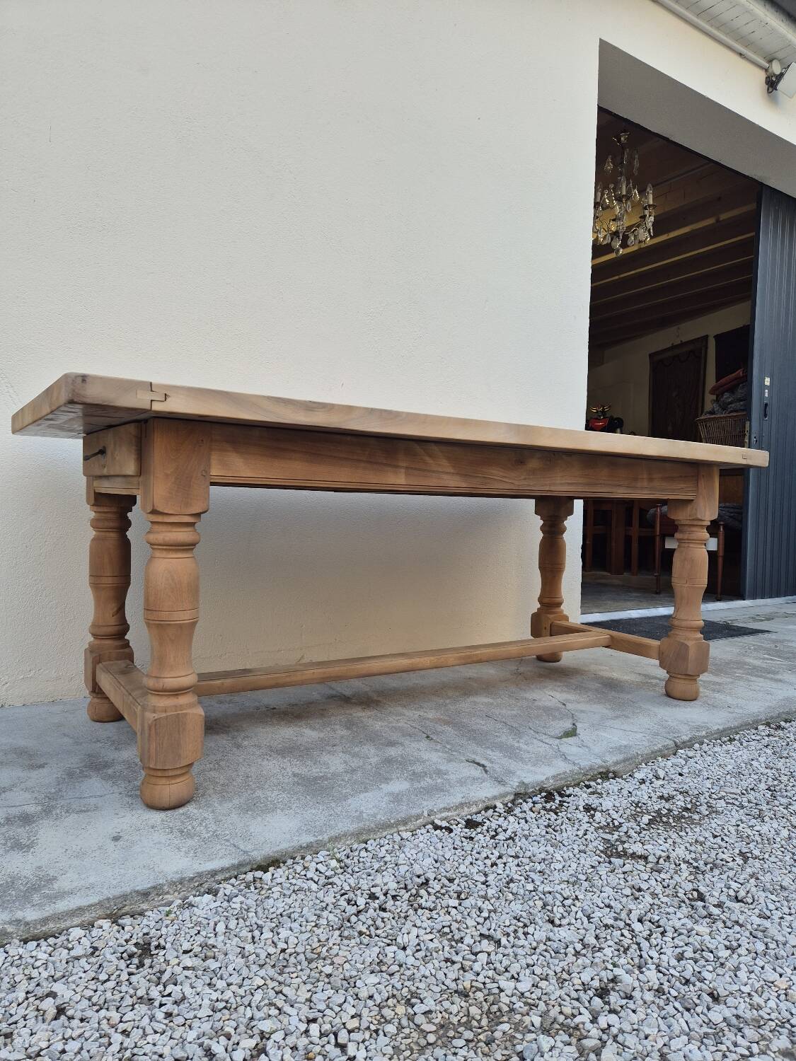 Antique Monastery Farm Table Aerogommer -2m