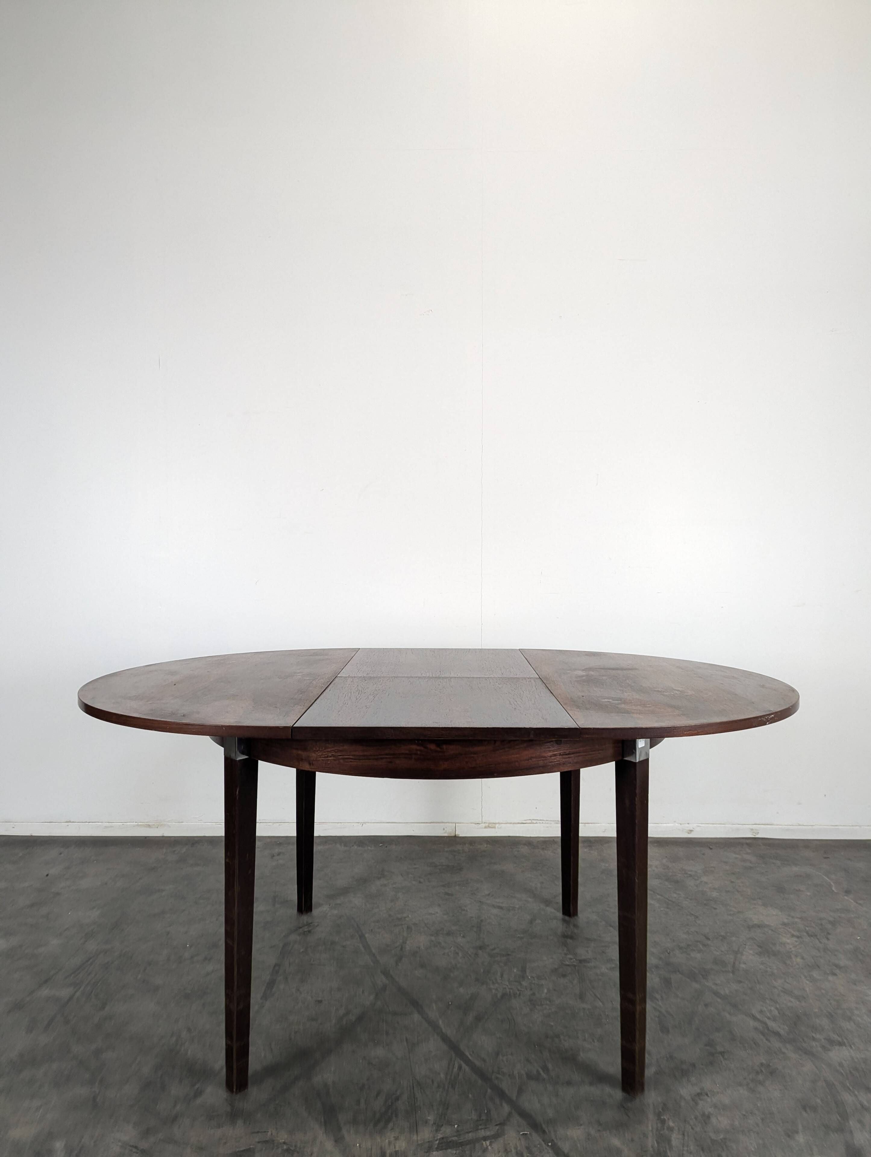 Scandinavian table in rosewood