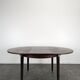 Scandinavian table in rosewood