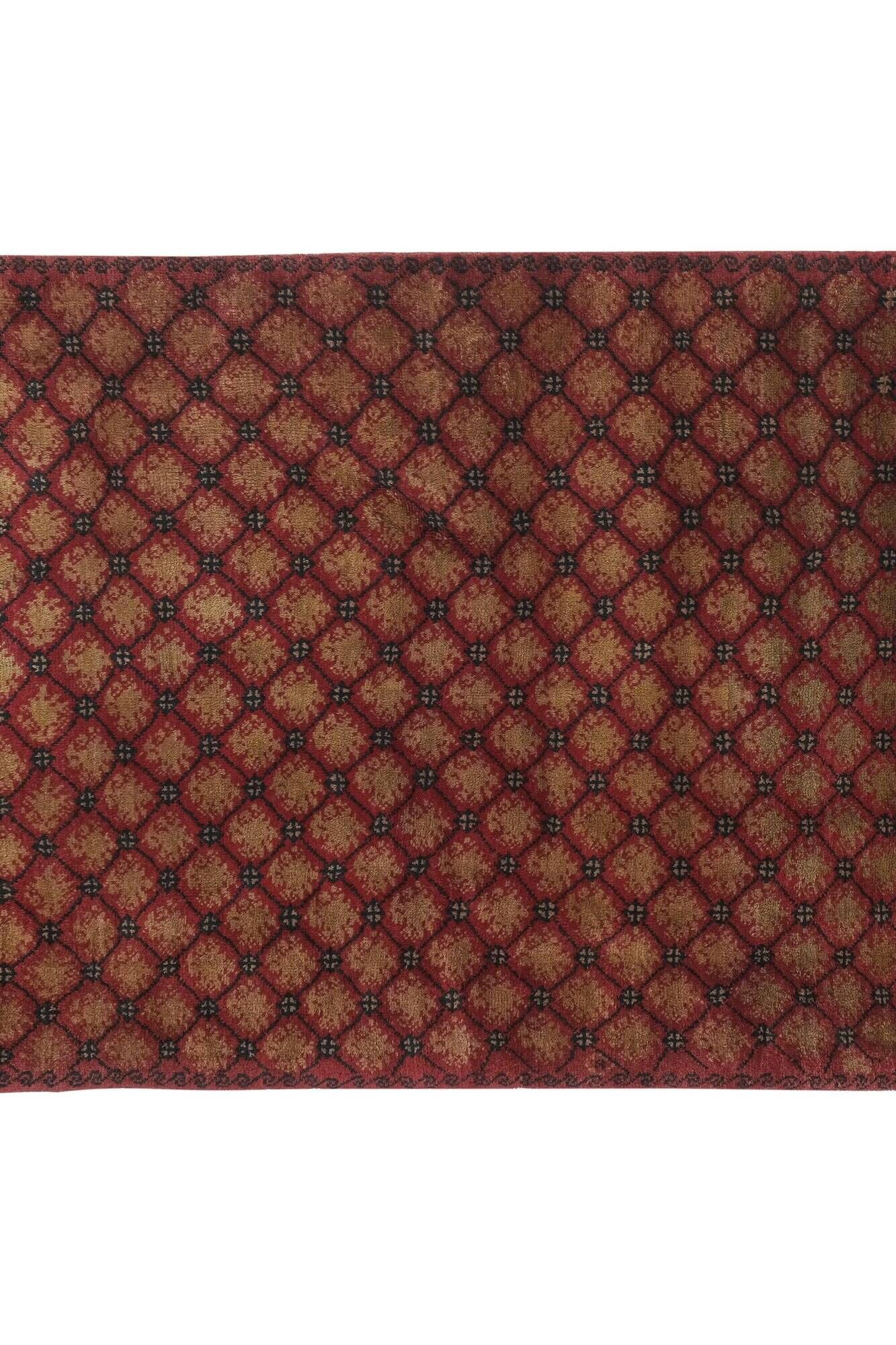 Vintage handmade Turkish rug 130x171 cm