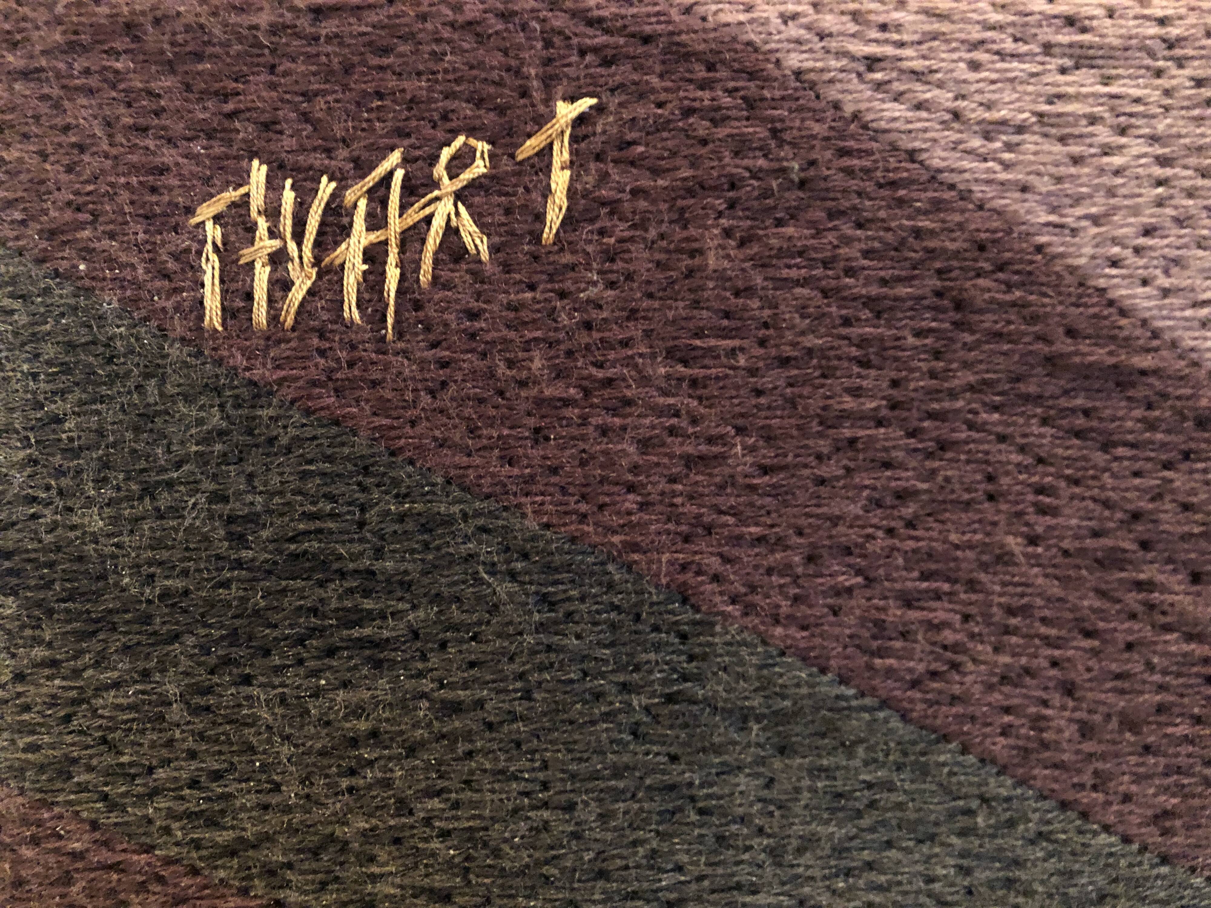 Kinetic tapestry by Patrice Allart