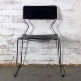Set of Giandomenic Style Chairs, 1980s