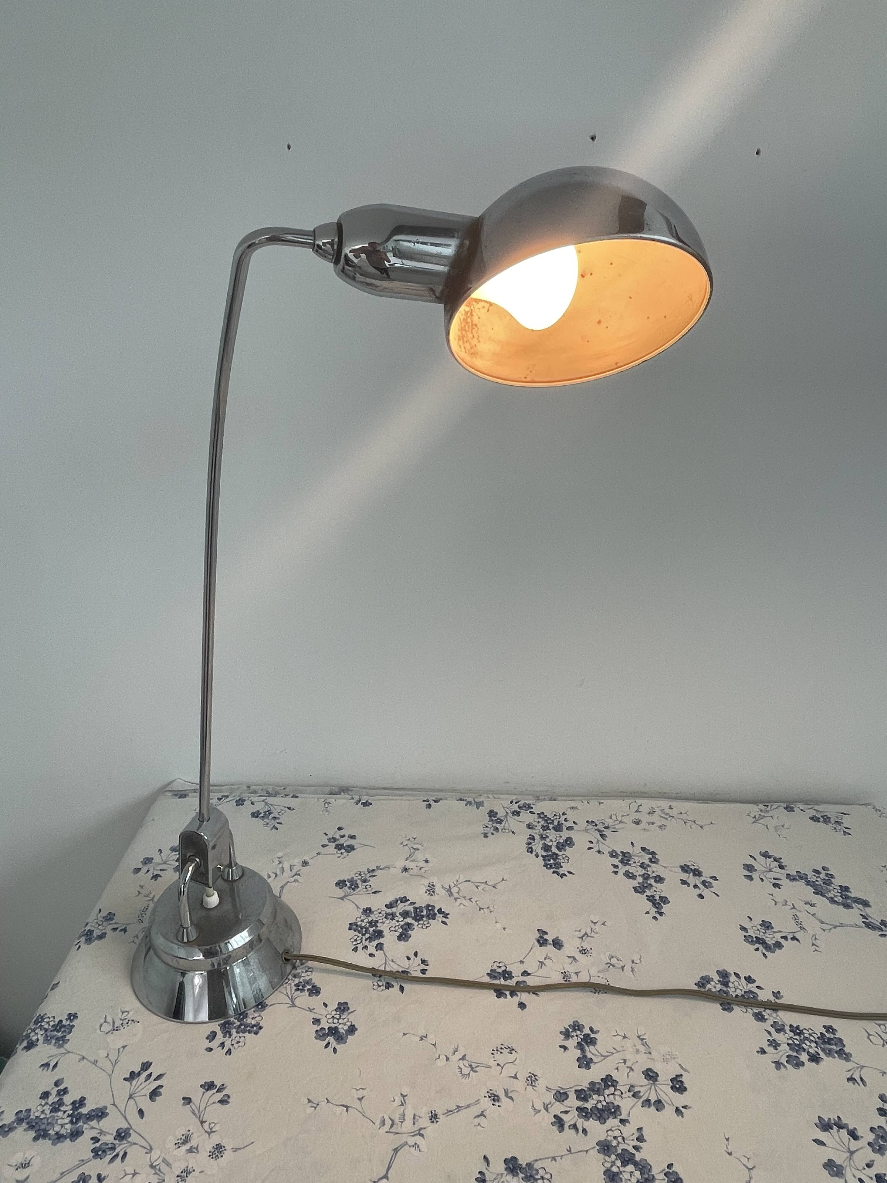 JUMO 605, large Typewriter Lamp, Charlotte Perriand – 1950s