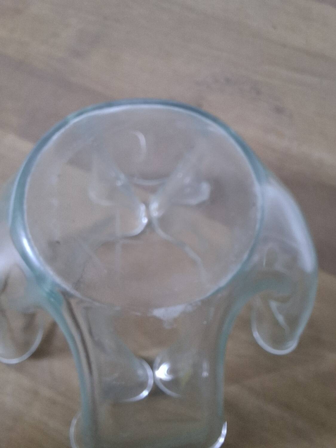 Guzzini 70's "handkerchief" vase