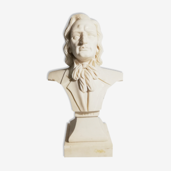 Buste de Liszt en albâtre