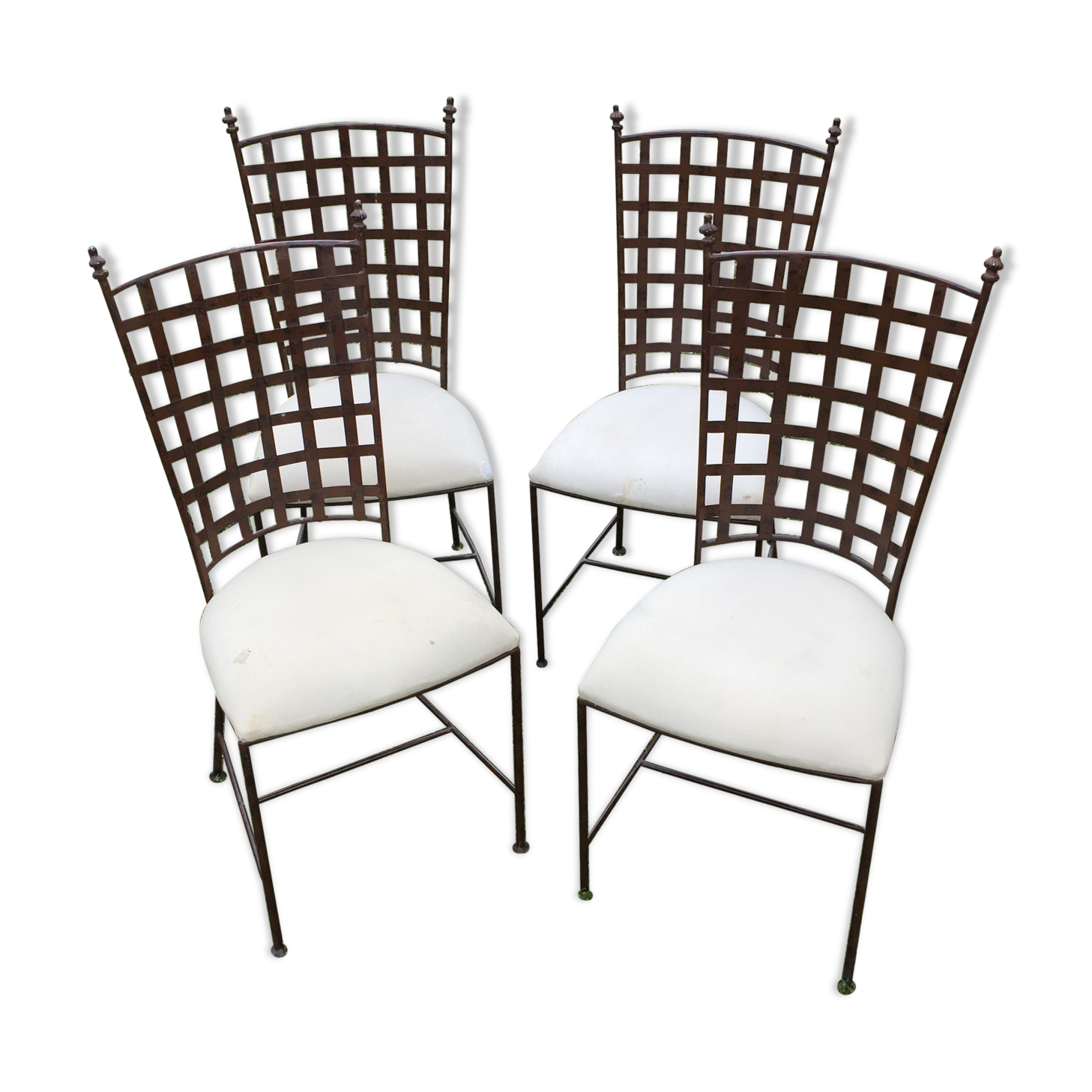 Wrought iron chairs